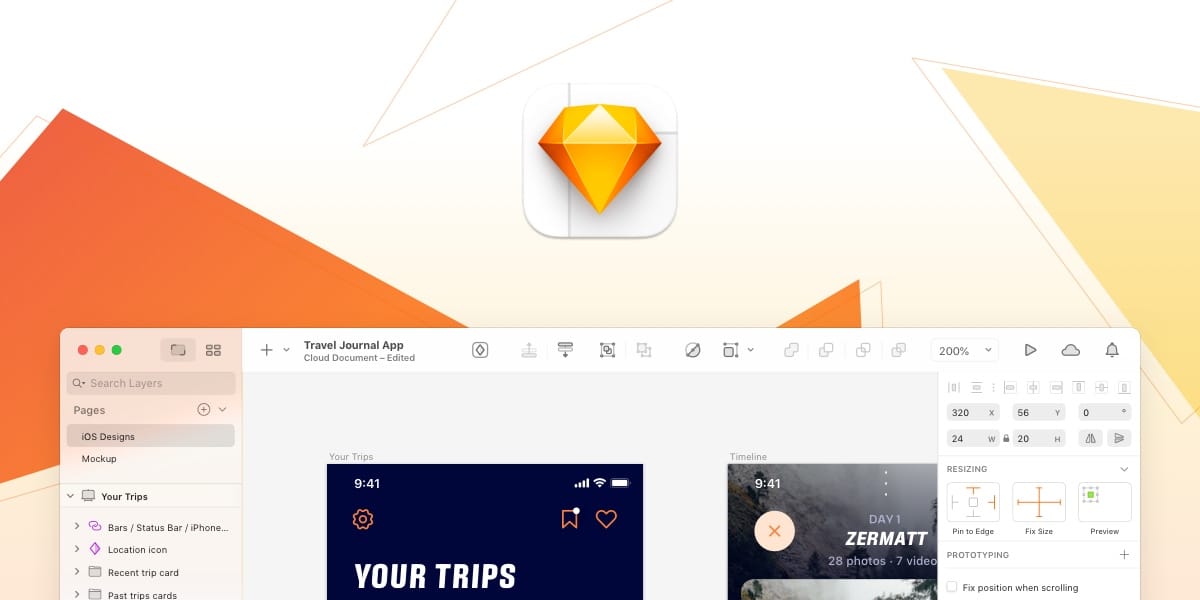featured image for New in Sketch: Linked Data and Starred updates
