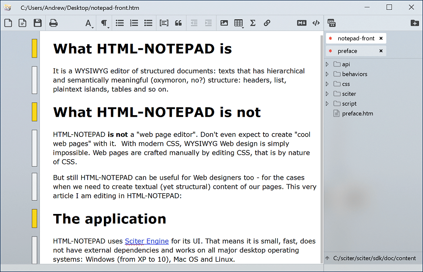 featured image for HTML Notepad – HTML WYSIWYG editor