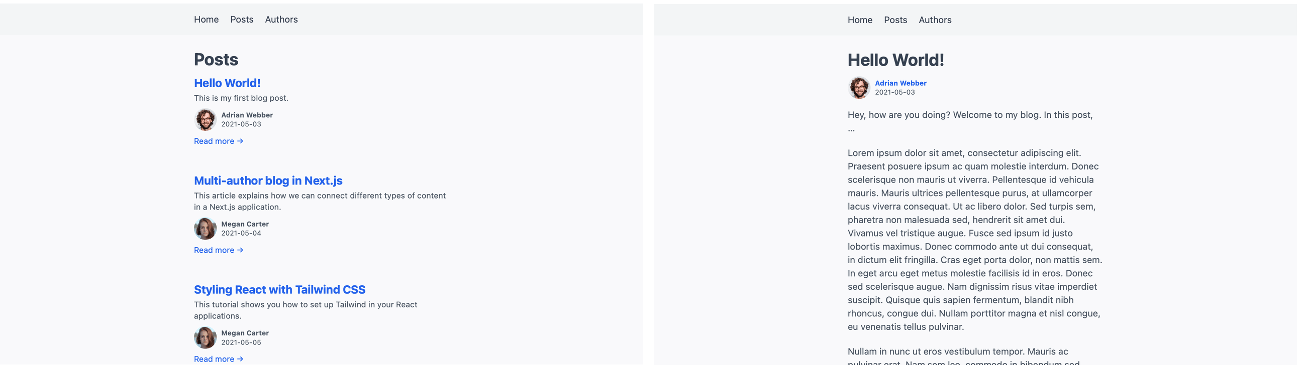 featured image for Creating A Multi-Author Blog With Next.js