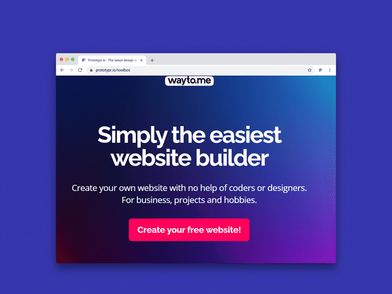 Brand logo for external website's link