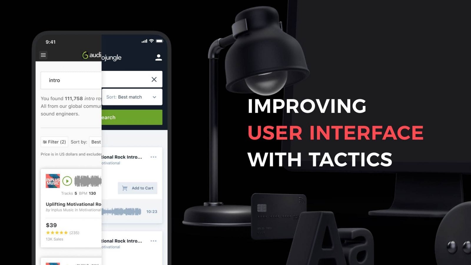 featured image for Improving UI Design with Tactics