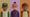 TinyFacesNFT Characters: 3 3d characters side by side